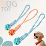 Interactive Dog Toy Set (3-Pack) – Tug Rope, Treat Dispenser Ball & Durable Chew Toy for Large Breeds | Promotes Play & Dental Health