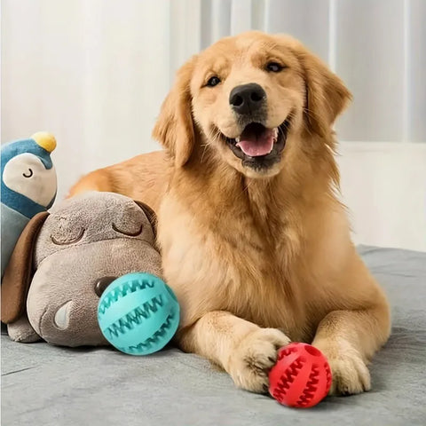 Interactive Dog Toy Set (3-Pack) – Tug Rope, Treat Dispenser Ball & Durable Chew Toy for Large Breeds | Promotes Play & Dental Health