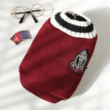 Knitted Pet Vest – Harry Potter College Style