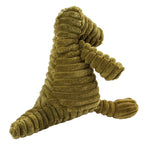 Plush Dog Molar Toy – Corduroy Monkey & Pig with Sound for Teeth Cleaning, Chewing & Play | Durable Toy for Large Dogs