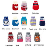 Christmas Deer Pet Sweater – Warm Knitted Costume for Small Dogs & Cats