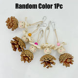 ‌Natural Pine Cone Bird Chewing Toy - Durable Climbing Gym for Lovebirds/Conures/Quaker Parrots ‌