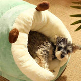 Slipper-Shaped Warm Dog Bed