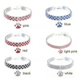 Shiny Crystal Bedazzled Cat Collar
