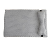 Warm Plush Dog Bed with Pillow – Removable Washable Cover for Cats & Dogs