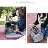 Large Foldable Breathable Cat Transport Bags