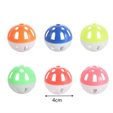 100PCS Cat Spring Toy Balls – Colorful EVA Chew and Scratch Set