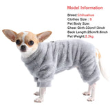 Winter Warm Pet Clothes Small Dogs