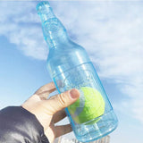 TPR Beer Bottle Dog Toy – Squeaky Bite-Resistant Chew