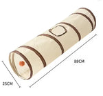 Foldable Cat Play Tunnel – Interactive Toy