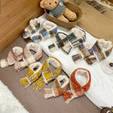 Fancy Winter Pet Dog Scarf with Lattice