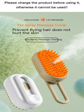 Pet Spray Massage Brush – Hair Removal Comb