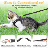 Escape Proof Cat Harness and Leash Set