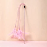 Feather Cat Toy – Interactive Stick with Bell