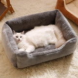 Soft Pet Bed Cushion – Cozy Sleeping Mat for Cats & Dogs