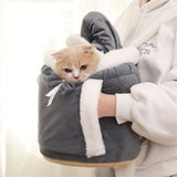 Winter Warm Pet Carrier Backpack for Small Dogs & Cats