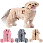 Soft Fleece Dog Clothes for the Winter