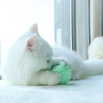 MADDEN Cat Toys Colorful Yarn Balls with Bell for Clawing