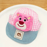 (3 styles) Overalls Pet Set – Harness, Leash & Sun Hat for Cats & Small Dogs