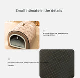 Winter Dog House Bed – Removable Washable Warm Nest for Large Dogs