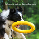 EVA Durable Dog Toy Set (4-Pack) – Flying Disc, Ball & Tug Rope for Puppies & Adult Dogs, Chew-Proof Teeth Cleaning