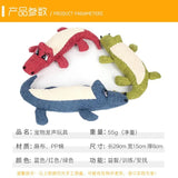 Cartoon Alligator Plush Chew Toy – Interactive Dog Sound & Teeth Trainer