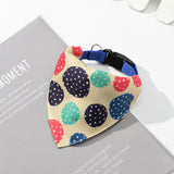 Adjustable Dog Bandana Collar – Stylish Scarf for Cats and Dogs