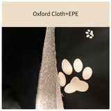 Dog Car Booster Seat – Scratch-Proof Durable Front Seat with Storage Pockets