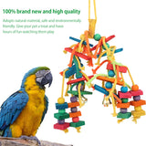 Wooden Bird Toys for Cage - Training Bird Toys