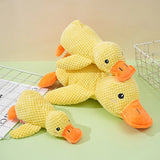 Plush Duck Dog Toy – Bite-Resistant, Sound & Teeth-Grinding Comfort Toy for Small & Large Dogs