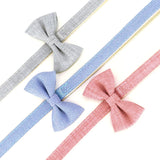 Bowknot Cat Harness & Leash Set – Cute Princess Dress for Small Pets