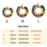 Christmas Decorative Knitted Bib for Small Pets