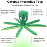 Dog Chew Toys Octopus Non-stuffed Plush Toy for Teething