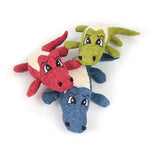 Cartoon Alligator Plush Chew Toy – Interactive Dog Sound & Teeth Trainer