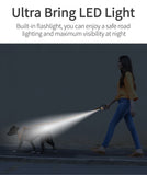 Retractable Dog Leash with LED Light – 5m