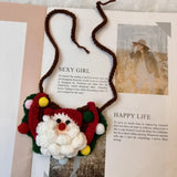 Knitted Christmas Bandanas for Pets