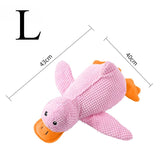 Plush Duck Dog Toy – Bite-Resistant, Sound & Teeth-Grinding Comfort Toy for Small & Large Dogs