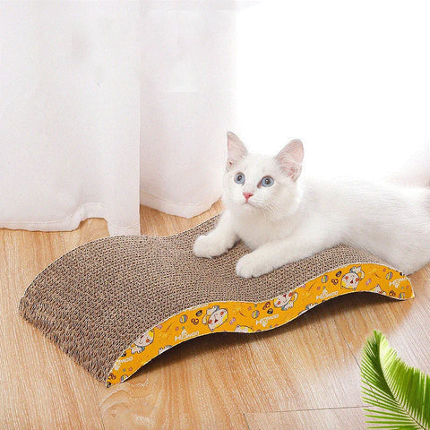 Cat Scratcher Board – Cardboard Claw Sharpening Sofa Bed