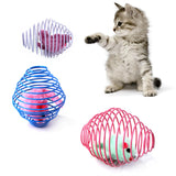 Interactive Cat Toy Balls – Stretchable Rolling Kitten Springs