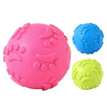 Durable Dog Chewing Squeak Toy Ball Outdoor Throwing Dog Recovery Training Pet Supplies