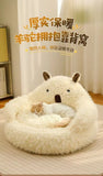 Alpaca Plush Pet Bed