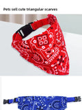 Adjustable Pet Bandana Collar for Dogs & Cats