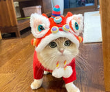 New Year's Tiger Costume for Pets