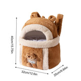 Cozy Pet Carrier Backpack – Portable Travel Bag for Cats & Small Dogs