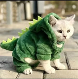 Funny Dinosaur Pet Costume for Dogs & Cats