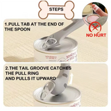 Pet Can Lid and Spoon – Fresh-Keeping Set
