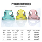Reflective Pet Harness Vest – Adjustable Walking Set