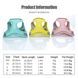 Reflective Pet Harness Vest – Adjustable Walking Set