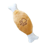 Banana Plush Squeaky Chew Toy – Bite-Resistant Dog Training Toy