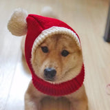 Cute Knitted Christmas Pet Beanie